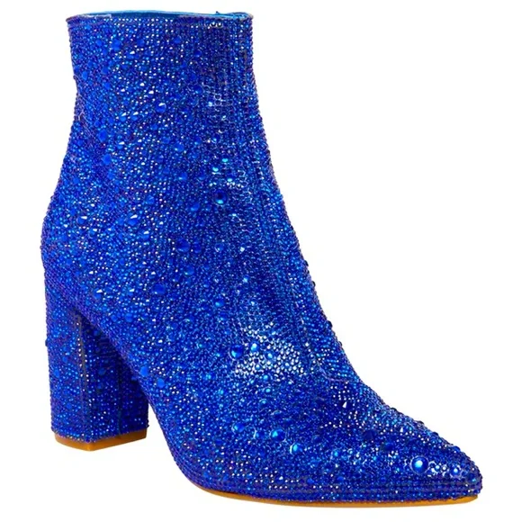 Cady Blue Betsy Johnson Ankle Boot